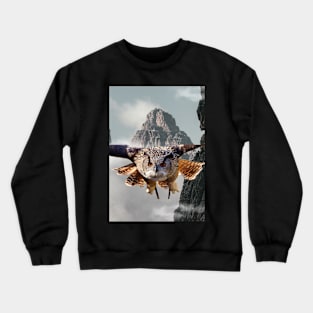 The power animal - Owl Crewneck Sweatshirt